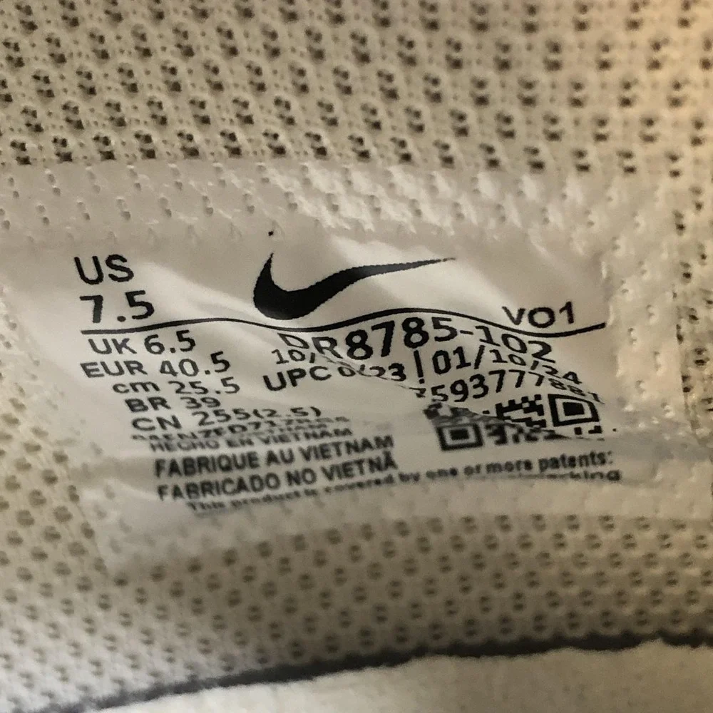 Nike Ja 1 DR8785-102 Shoes Mens 7.5 Beige Teal Low Top Basketball Sneakers